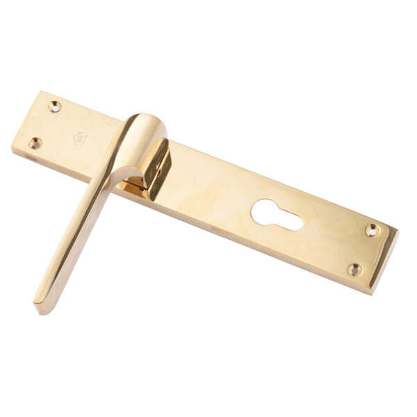 Solid Brass Plate Door Handle PVD Gold PVD Rose Gold Matt SSF Matt Graphite Matt Antique