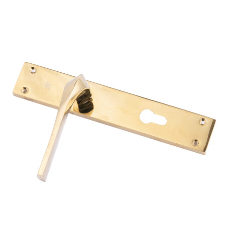 Solid Brass Plate Door Handle PVD Gold PVD Rose Gold Matt SSF Matt Graphite Matt Antique