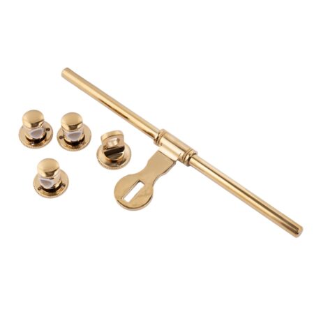 Solid Brass Aldrop PVD GOLD MATT SSF ANTIQUE BLACK